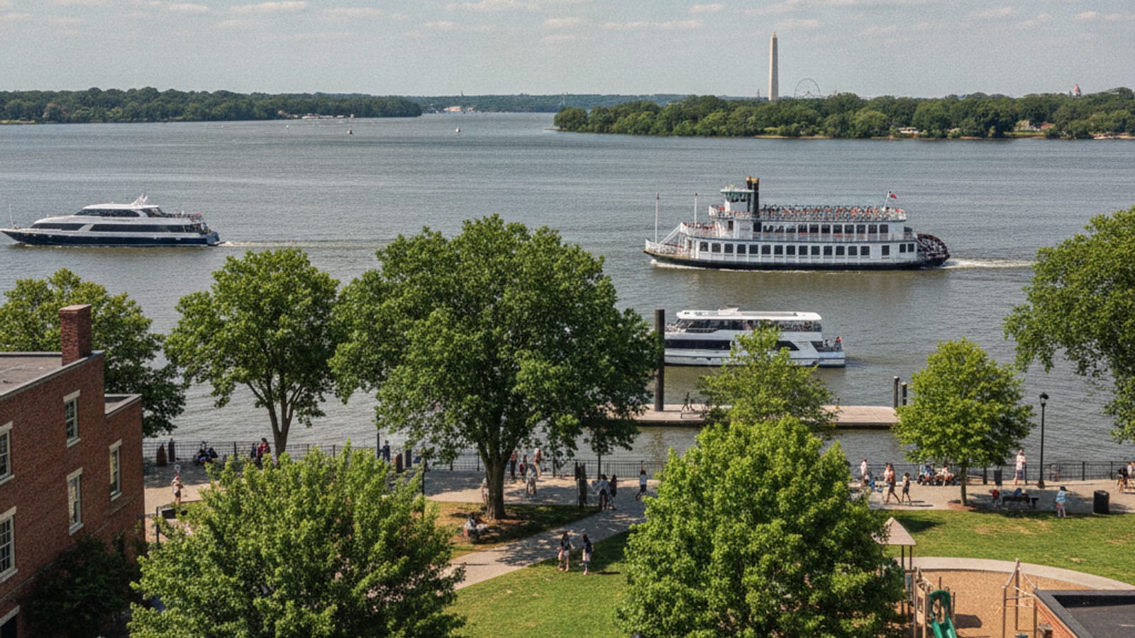 The Alexandria Waterfront: Parks, Cruises & Potomac Views
